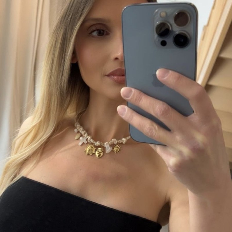 Collier  SAMIRA acier inoxydable