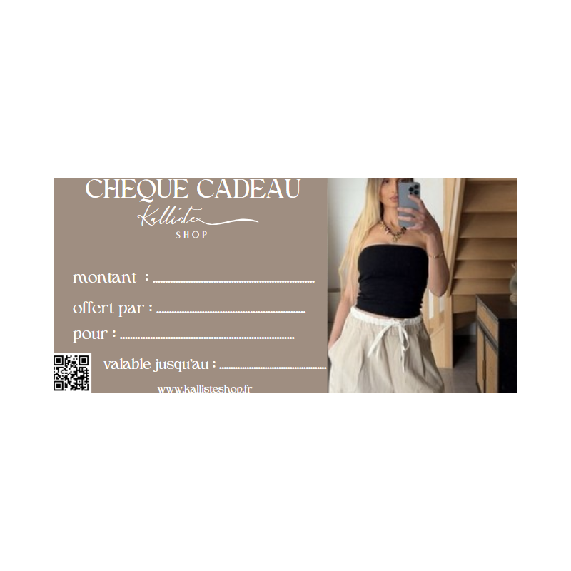 CHEQUES CADEAUX