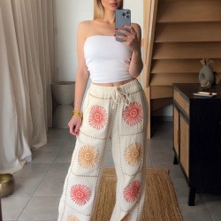Pantalon gaze de coton SUNSHINE