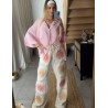 Pantalon gaze de coton SUNSHINE