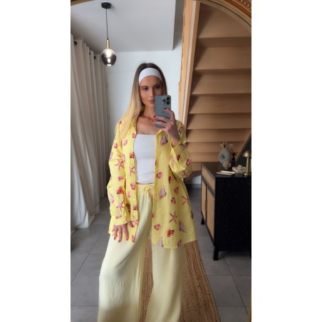 Chemise jaune ETOILE