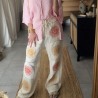 Pantalon gaze de coton SUNSHINE