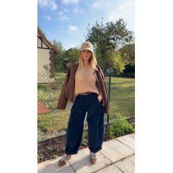 Pantalon barrel SACHA marine