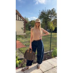 Pull sans manches JUNA camel