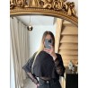Tee-shirt dentelle noir LOELIA