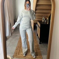 Ensemble ceintré gris KEY