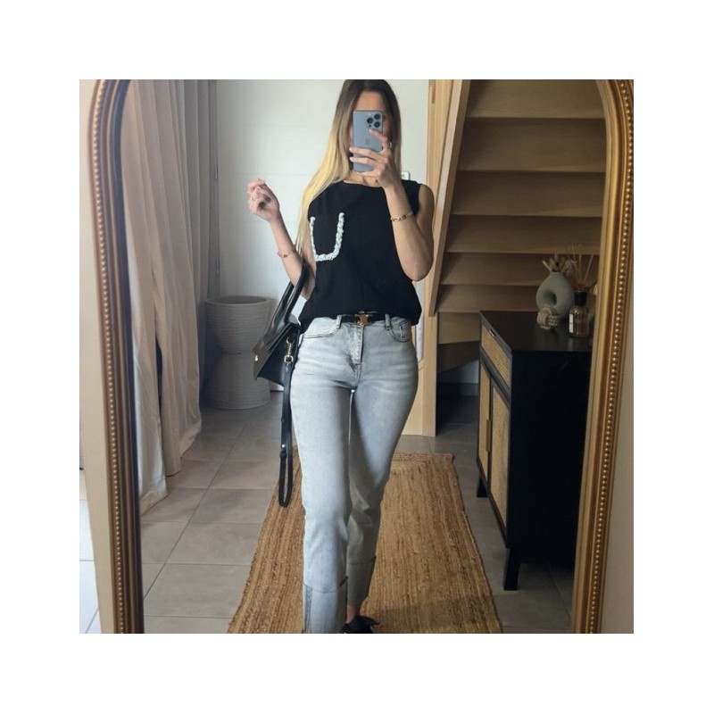 Jean gris BELLA